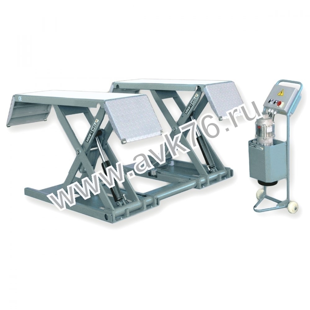 KraftWell KRW3T Подъёмник ножничный