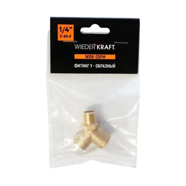 WDK-20FM ������ Y - ��������, ������ 1/4" PT, F-M-F (����������/����������/�������), ������