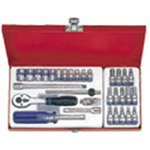 Комплект торцевых головок с принадлежностями 2531MR Комплект торцевых головок с принадлежностями 2531MR